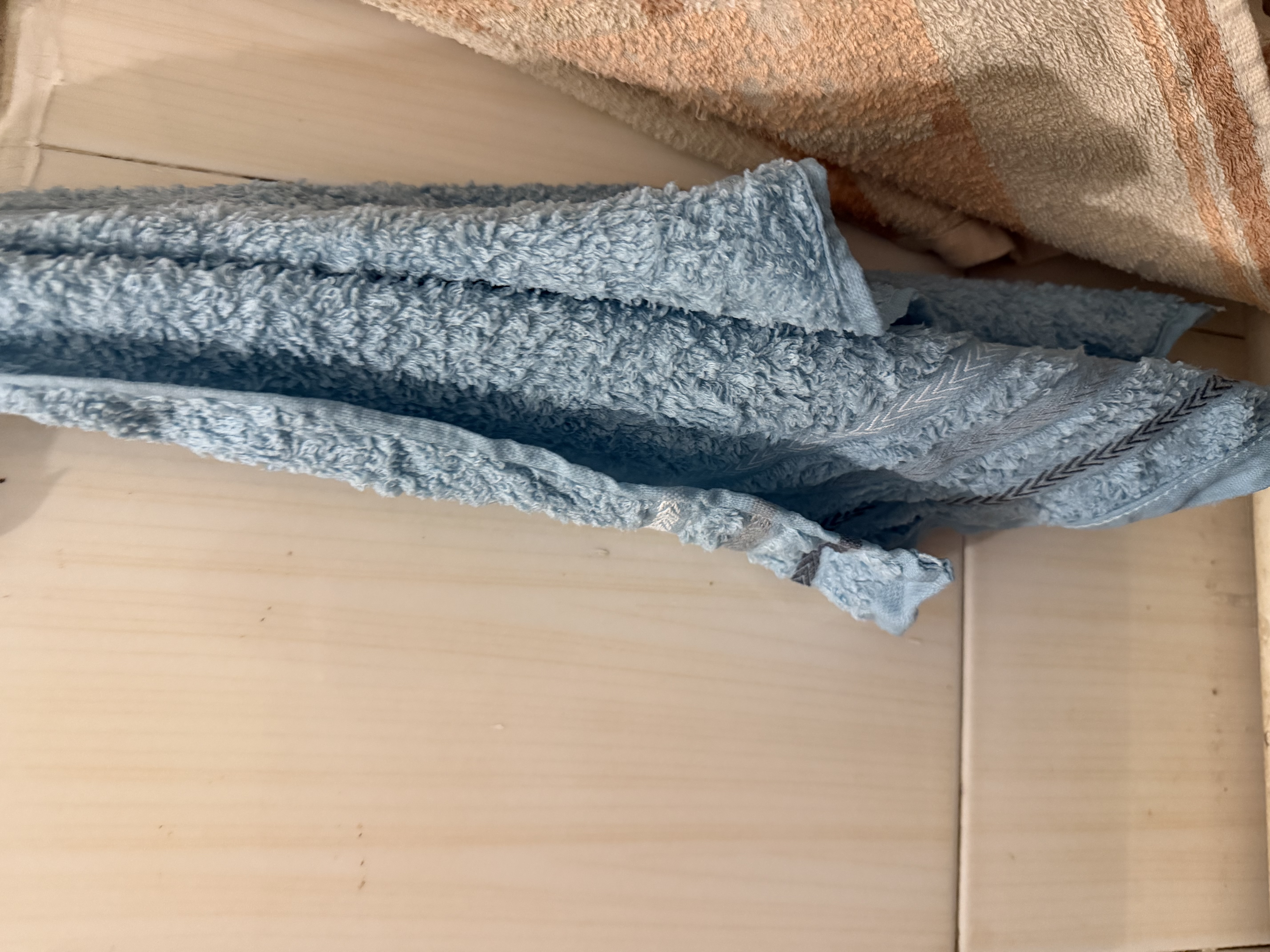 金号纯棉毛巾 洁面巾 A类全棉洗脸运动毛巾蓝色1条70*33cm/100g 实拍图