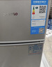志高（CHIGO）小冰箱迷你小型家用冷藏冷冻两用宿舍出租房用双门办公室电冰箱节能省电 【店长推荐】48L银色【一级能效丨全国联保】 实拍图