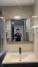 恋派浴室柜 陶瓷一体盆卫生间洗脸盆柜组合悬挂式洗漱台智能洗手盆柜 智能全境】珠光灰+陶瓷盆 80cm 实拍图