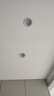 雷士（NVC）led防眩筒灯窄边深杯嵌入式天花灯家用客厅全铝护眼开孔7.5吊顶灯 筒灯-白杯-12W【白光】开孔7.5-8cm 实拍图
