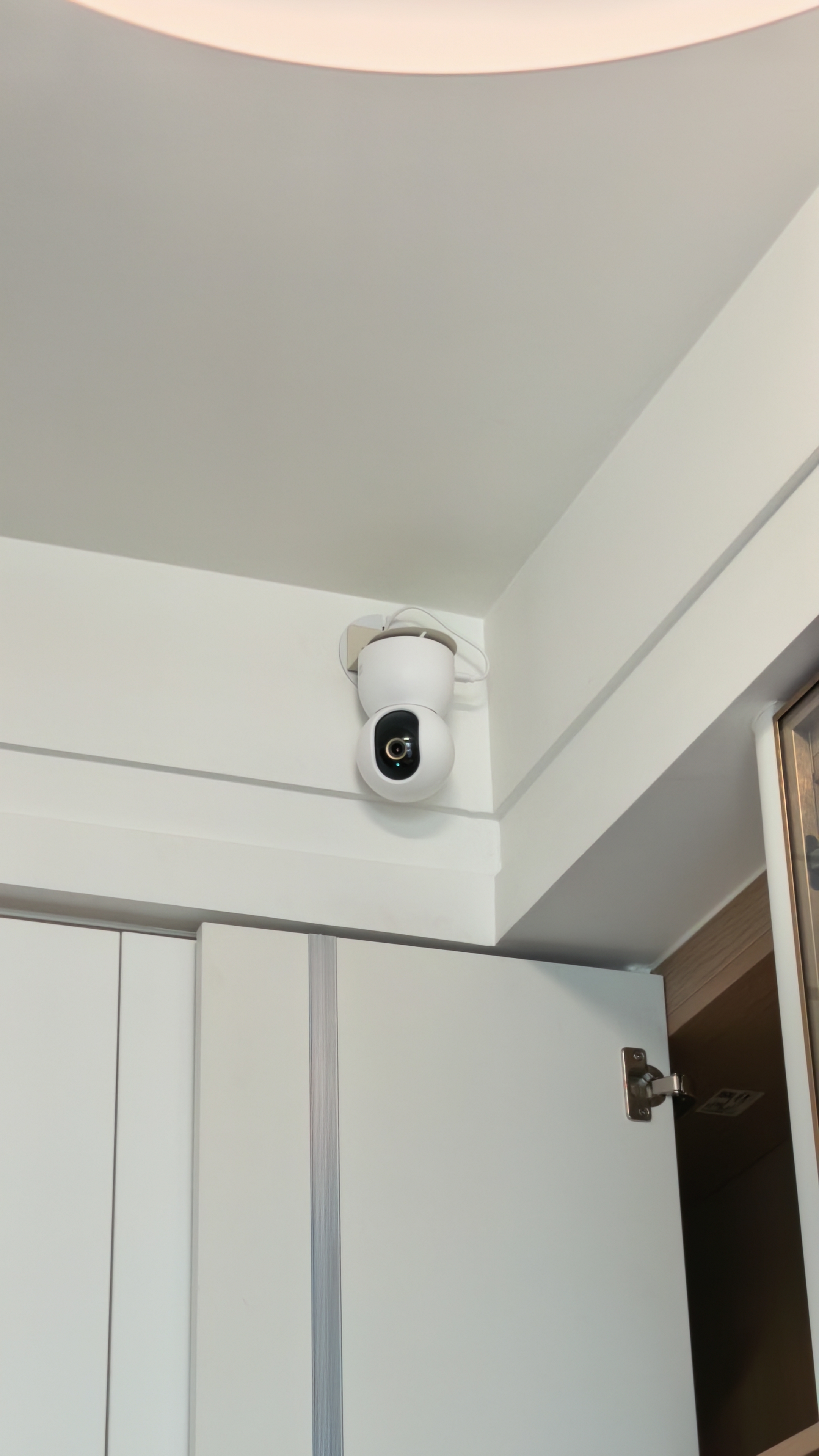 小米智能摄像机C700 800万像素4K超清家用监控摄像头360度全景婴儿监控AI人形侦测宠物母婴老人银发 实拍图