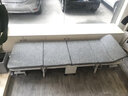 宝星折叠床单人家用午睡成人办公室午休简易加固木板四折海绵床 80厘米宽麻布轻便款 实拍图