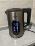 美的（Midea）电热水壶电水壶烧水壶1.7L大容量纯钛0涂层内胆6段控温外层彩钢家用MK-SHE1751-Ti 实拍图