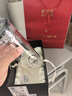 水宜生玻璃杯双层茶杯男士高档水杯弱碱富氢防烫泡茶杯车载商务水晶杯子 礼盒装380ml 实拍图