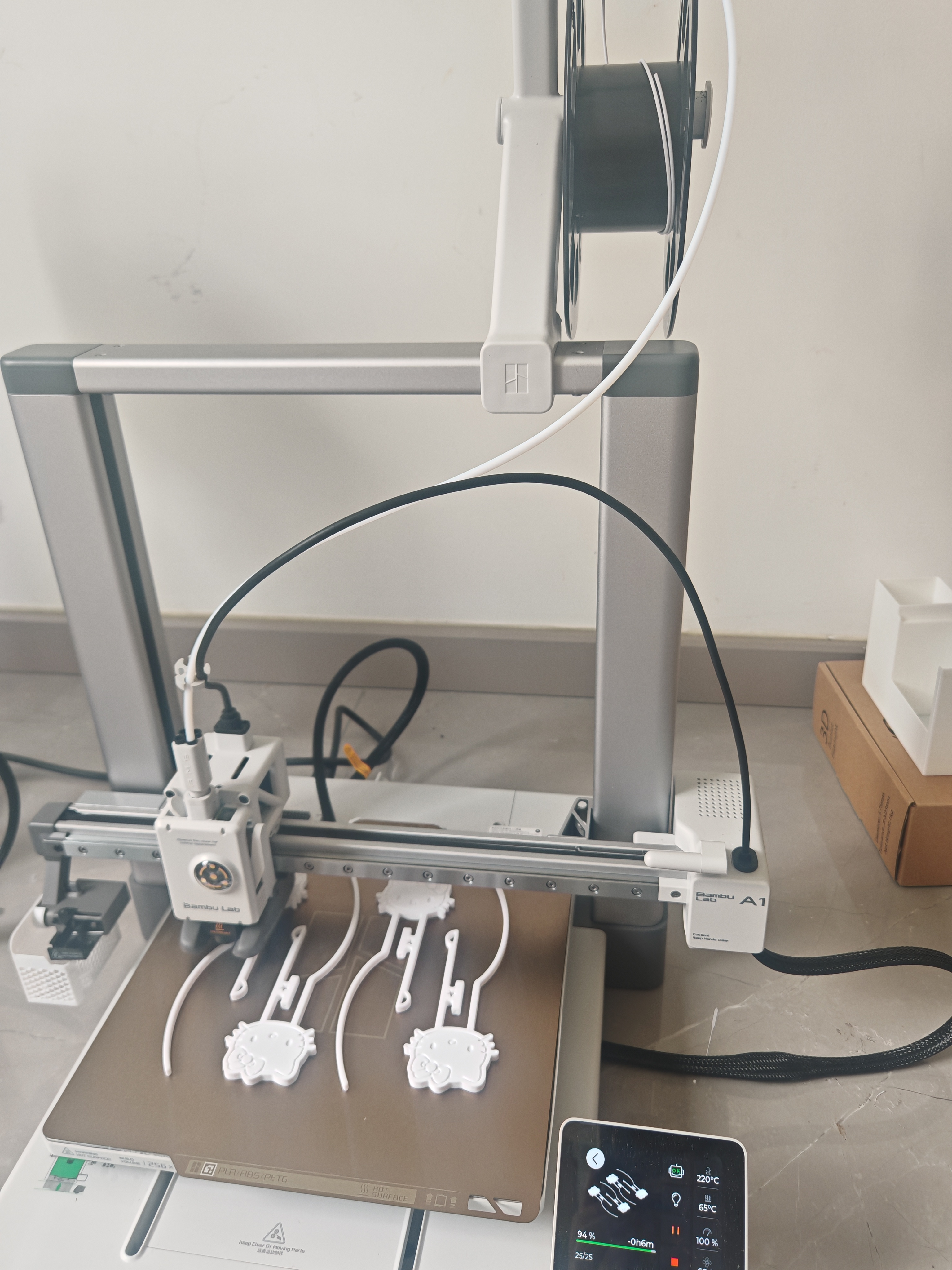 拓竹A1C 3D打印机儿童礼物桌面家用FDM全自动调平多色高速3d打印机器【大陆版】 实拍图