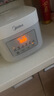 美的（Midea）电饭煲 3L家用电饭锅 316L不锈钢无涂层煮饭锅 2-3人智能预约0涂层煲汤煮粥MB-RE387S 实拍图