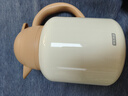 京东京造 茶壶 暖暖系列煮茶具闷茶烧水养生茶壶 316不锈钢糖果白1.5L 实拍图