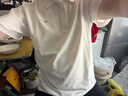 回力短袖t恤男装透气夏季T恤翻领polo领衫速干冰丝感休闲运动服上衣 实拍图