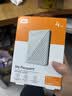 西部数据（WD）移动硬盘4TB USB3.0 My Passport随行版2.5英寸 白 机械硬盘 笔记本电脑外接 大容量加密 家庭存储 实拍图