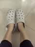 斯凯奇（Skechers）洞洞鞋男士软弹泡泡鞋软底包头凉鞋拖鞋防滑沙滩鞋 实拍图
