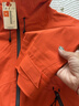 迪卡侬（DECATHLON）硬壳冲锋衣男女春秋登山防风防水单层夹克风衣运动外套MH500 霞光橙（男女同款）- 亚洲款 新款上市 加内胆选大一码 M 实拍图