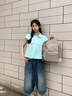 CinvaiKrose小c&k双肩包女2026新款大容量学生书包女旅行背包生日礼物送女友 瑞士糖杏Apricot【送女友老婆女生走心】 实拍图