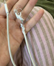 贝尔金（BELKIN）适用苹果充电线数据线 type-c快充数据线 苹果iPhone手机充电线 60W 1米 C-C 白色 编织款 实拍图