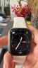 Apple/苹果 Watch S11 智能手表GPS款42毫米玫瑰金色铝金属表壳淡桃粉色运动型表带S/M MEUN4CH/B 实拍图