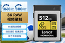 雷克沙（Lexar）512GB CFexpress Type B存储卡 读3600MB/s 适配富士佳能尼康 8K RAW视频录制 4.0高速 （GOLD） 实拍图