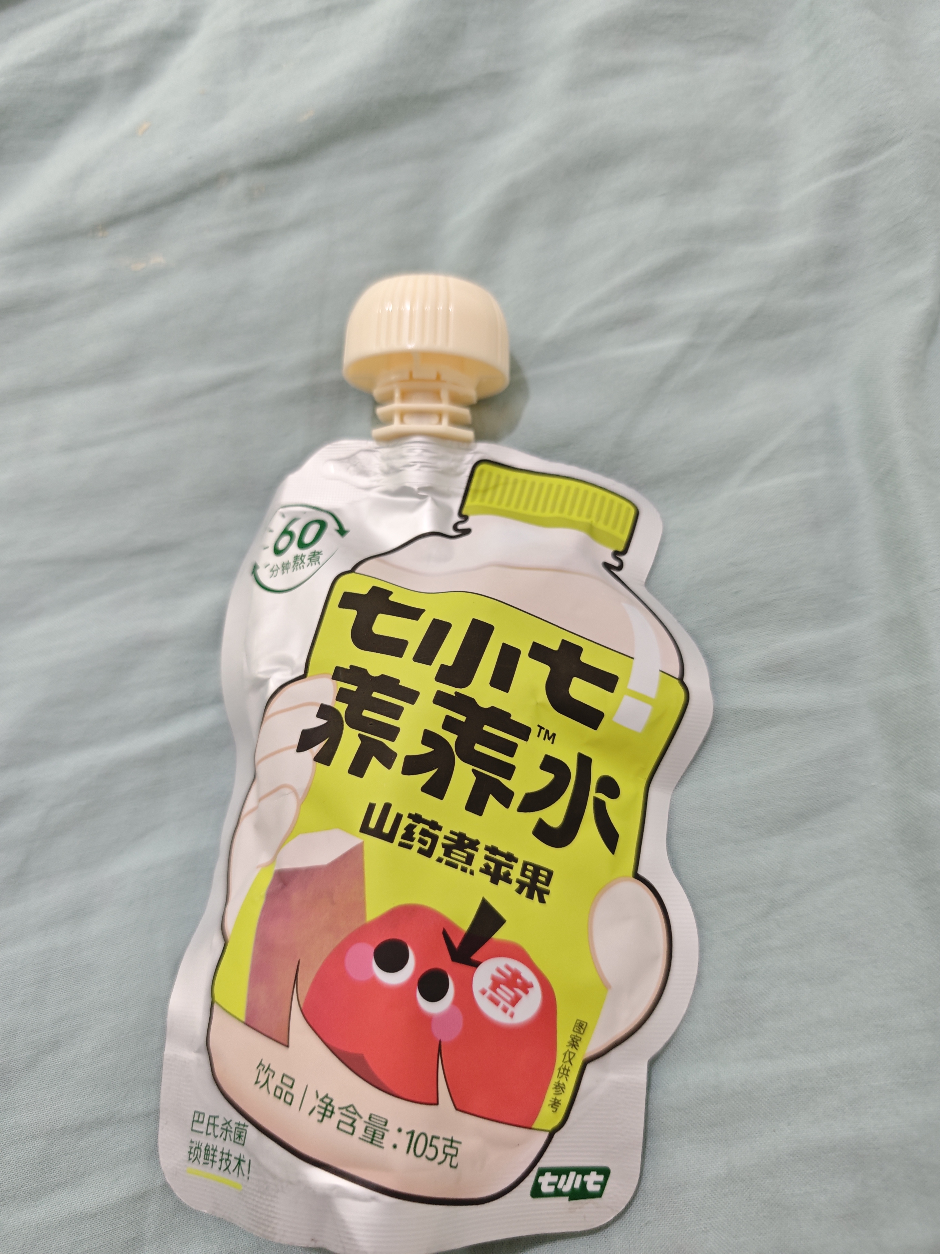 七小七山药煮苹果四神汤养养水*1包（10袋）宝宝果泥儿童果汁健康饮料 实拍图