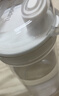 特百惠（Tupperware）晶彩mini塑料杯280ML 男女学生夏季水杯子儿童双饮口便携 珍珠白 实拍图