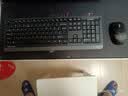 双飞燕（A4TECH）FG1010 104键 无线键鼠套装 无线键盘鼠标套装无线鼠标键盘套装薄膜键盘办公 飞时代 遂空灰 无线 实拍图