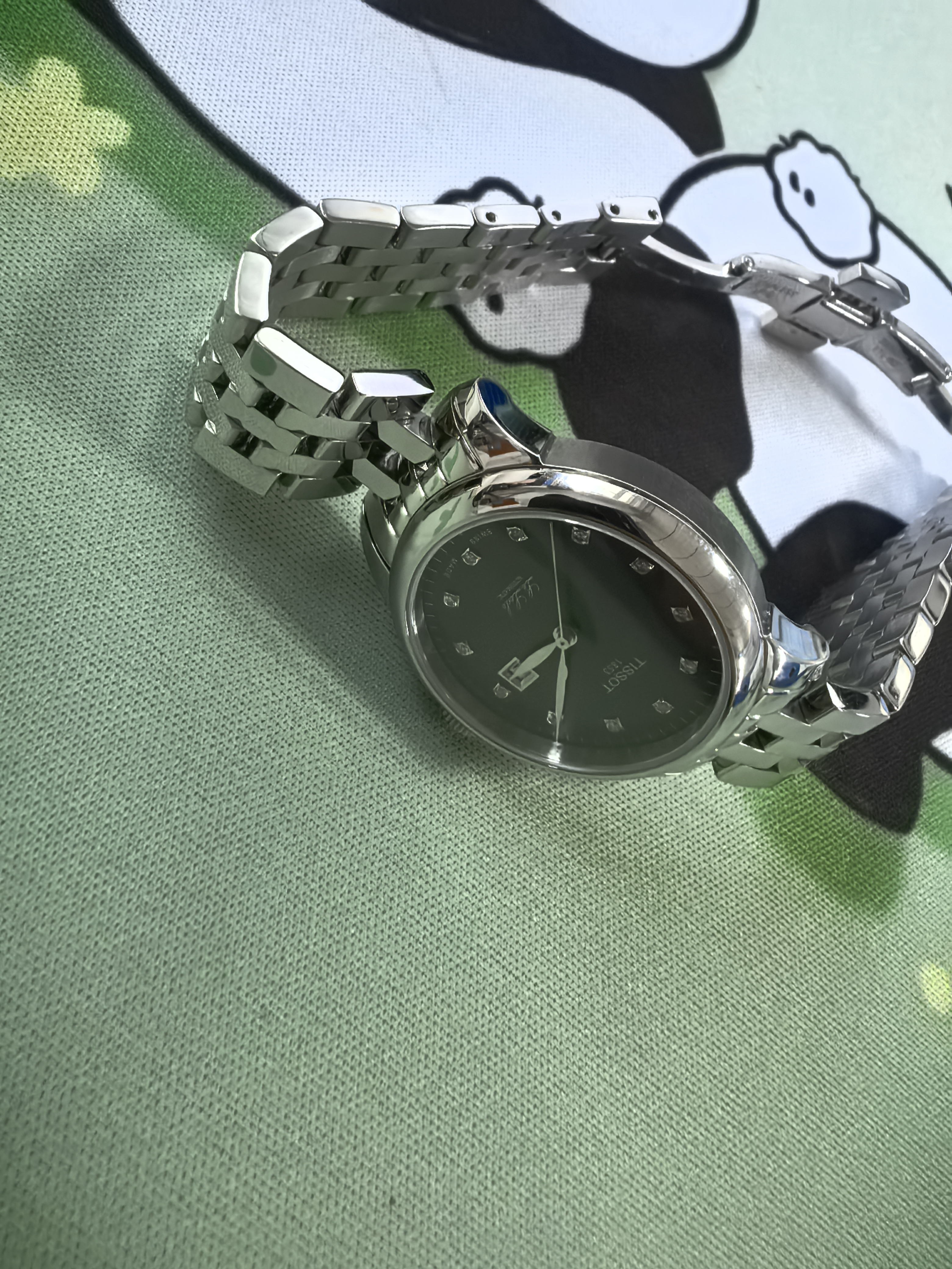 天梭（TISSOT） 手表力洛克系列女表 瑞士机械女士钢带腕表商务表生日礼物 实拍图