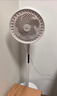 美的（Midea）【变频轻音】空气循环扇家用语音遥控电风扇 一级能效静音落地扇 卧室桌面大风力小风扇 GDJ24SHG 实拍图