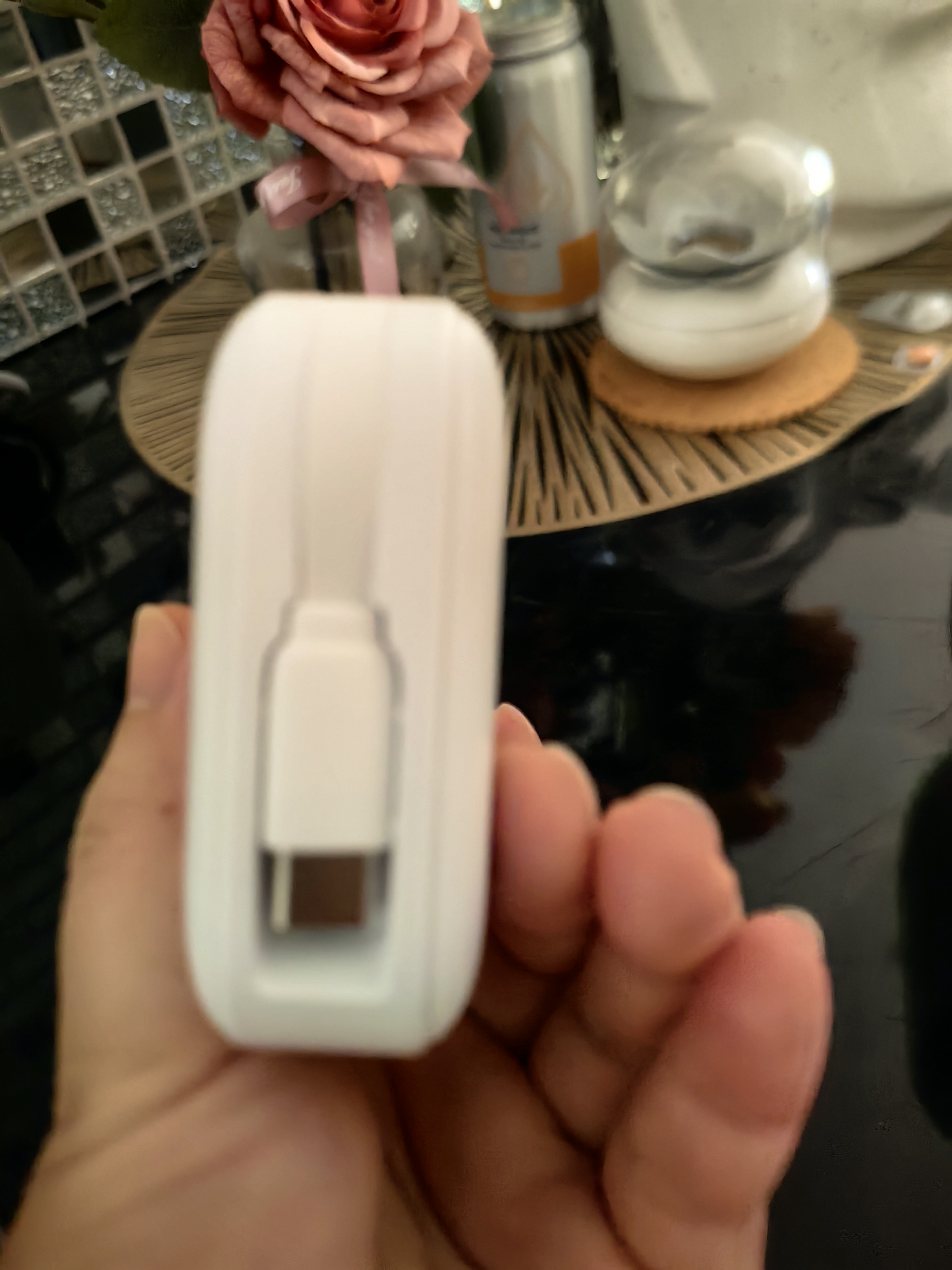 飞利浦3C认证可上飞机自带双线小巧迷你便携充电宝10000mAh大容量双向快充适用苹果17华为手机 实拍图