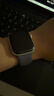 Apple/苹果 Watch S11 智能手表GPS款42毫米银色铝金属表壳雾紫色运动型表带M/L MEUU4CH/B 实拍图