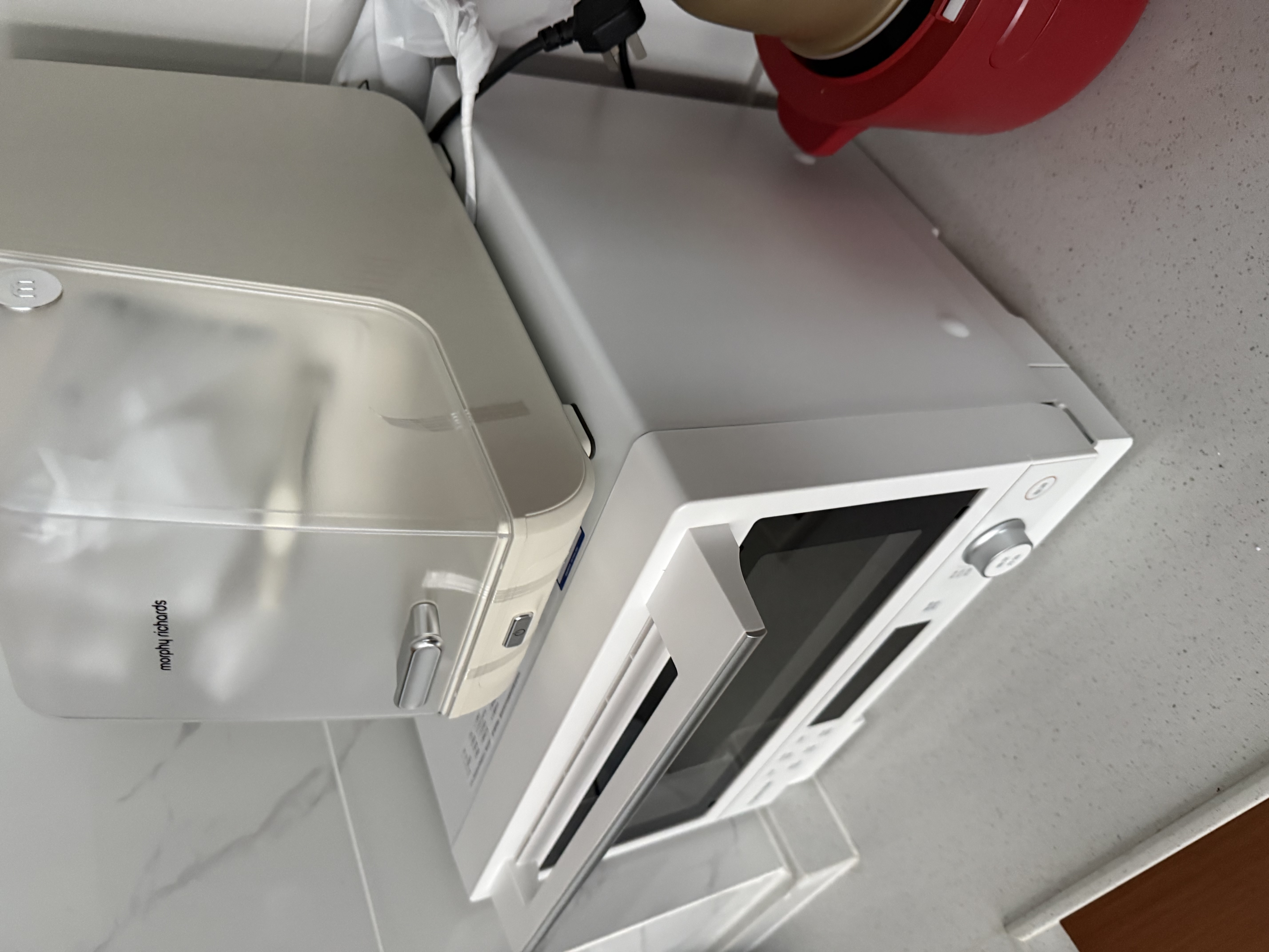 东芝（TOSHIBA）小白椰YR2210【官方旗舰店】微烤一体机 微波炉石窑烤箱厨房小型家用微波炉 空气炸锅 白色 20L 东芝小白椰微烤一体机 实拍图