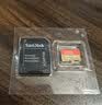 闪迪（SanDisk）64GB TF（MicroSD）内存卡 A1 U1 C10 至尊高速移动版存储卡 读速140MB/s 手机平板游戏机内存卡 实拍图