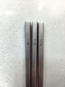 双枪100%纯钛筷子 家用高档金属筷防烫防滑可进洗碗机 轻量餐具 10双 实拍图