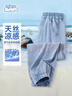 班尼路（Baleno）男童天丝牛仔裤2026款凉感防蚊裤夏季儿童夏装防晒透气休闲裤子薄 实拍图