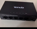 Tenda腾达8口千兆交换机 网络扩展器网线分线器一分八 企业家用监控交换器转换器分流器 钢壳 TEG1008M 实拍图