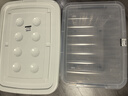 SPACEXPERT 衣物收纳箱特大号塑料整理箱车载储物箱80L透明 1个装 带轮 实拍图