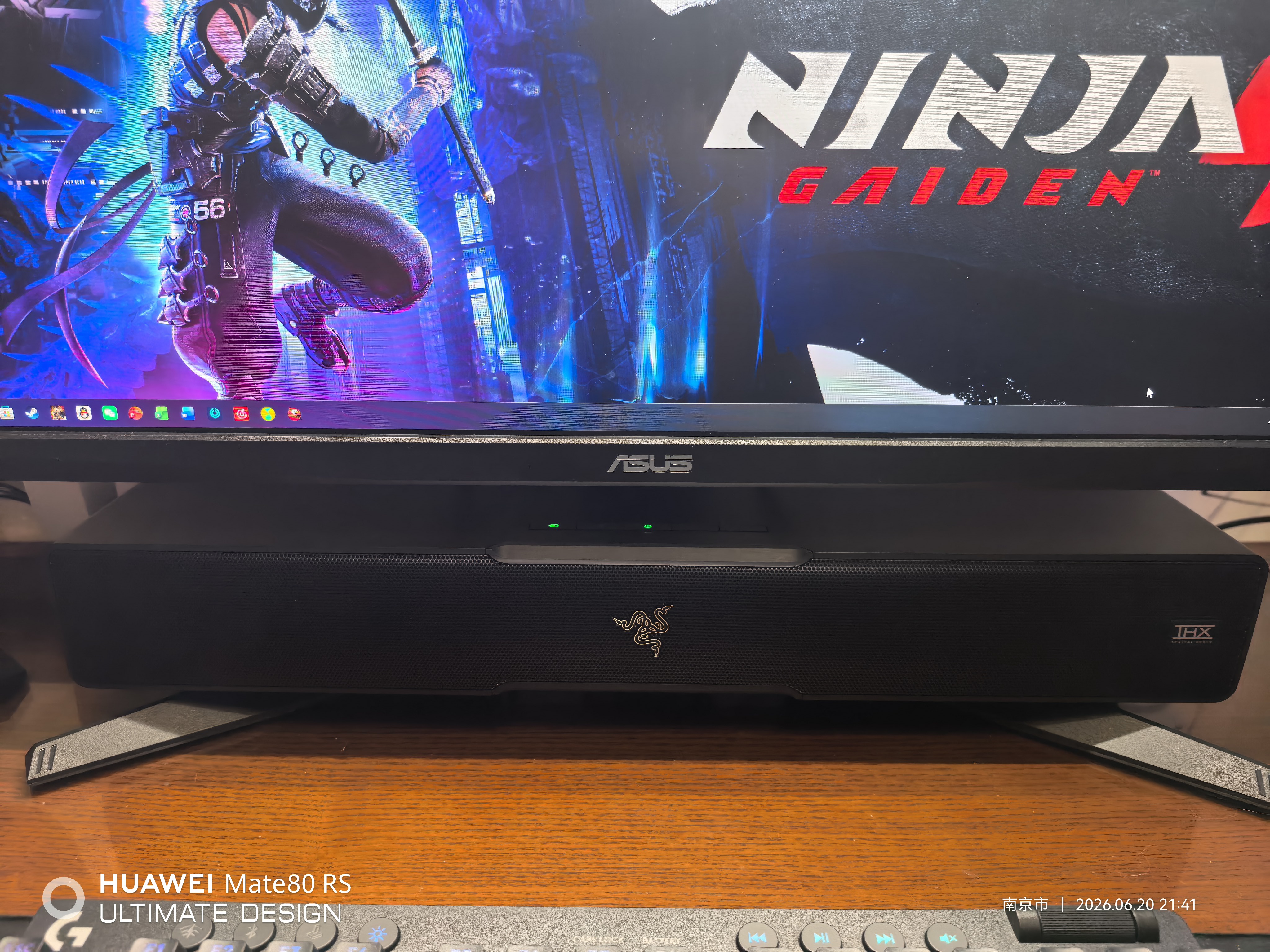 雷蛇（Razer）利维坦巨兽V2 条形音响 立体声 重低音炮 RGB幻彩 THX空间音效 游戏桌面音箱 黑神话悟空 实拍图