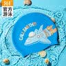 361°儿童泳帽女童不勒头硅胶高弹防水舒适儿童游泳装备帽 实拍图