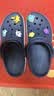 卡骆驰（CROCS）贝雅卡骆班洞洞鞋|205089 深蓝/辣椒红-4CC   43 (270mm)   实拍图