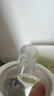 布朗博士婴儿奶嘴 宽口径硅胶防呛Y孔 9月+辅食期通用 (1个装) 爱宝选PLUS 实拍图