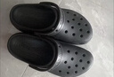 卡骆驰（CROCS）白鹿同款经典云朵洞洞鞋时尚百搭女鞋花园鞋|206750 黑色-001(含智必星) 40 (260mm) 尺码偏小，建议选大一码 实拍图