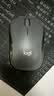 罗技（Logitech）M220 轻音鼠标 无线鼠标 办公鼠标 对称鼠标 带无线微型接收器 灰黑色 实拍图