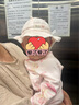 爱宝适婴儿帽子夏款儿童遮阳帽透气网眼宝宝渔夫帽儿童盆帽 粉色 S661 实拍图