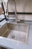 华帝（VATTI）厨房水龙头冷热水槽洗菜盘 万向旋转抽拉式延伸家用 304不锈钢 实拍图