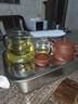 百年利永宜兴紫砂壶纯全手工原矿紫泥泡茶壶功夫茶具竹节汉铎一壶两杯套装 竹节汉铎 240ml 原矿紫泥 实拍图