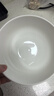 ARST雅誠德陶瓷盘子菜盘家用新款高脚碗纯白浮雕乔迁餐具轻奢抗菌碗碟套装礼 6寸米兰抗菌罗迪高脚碗 实拍图