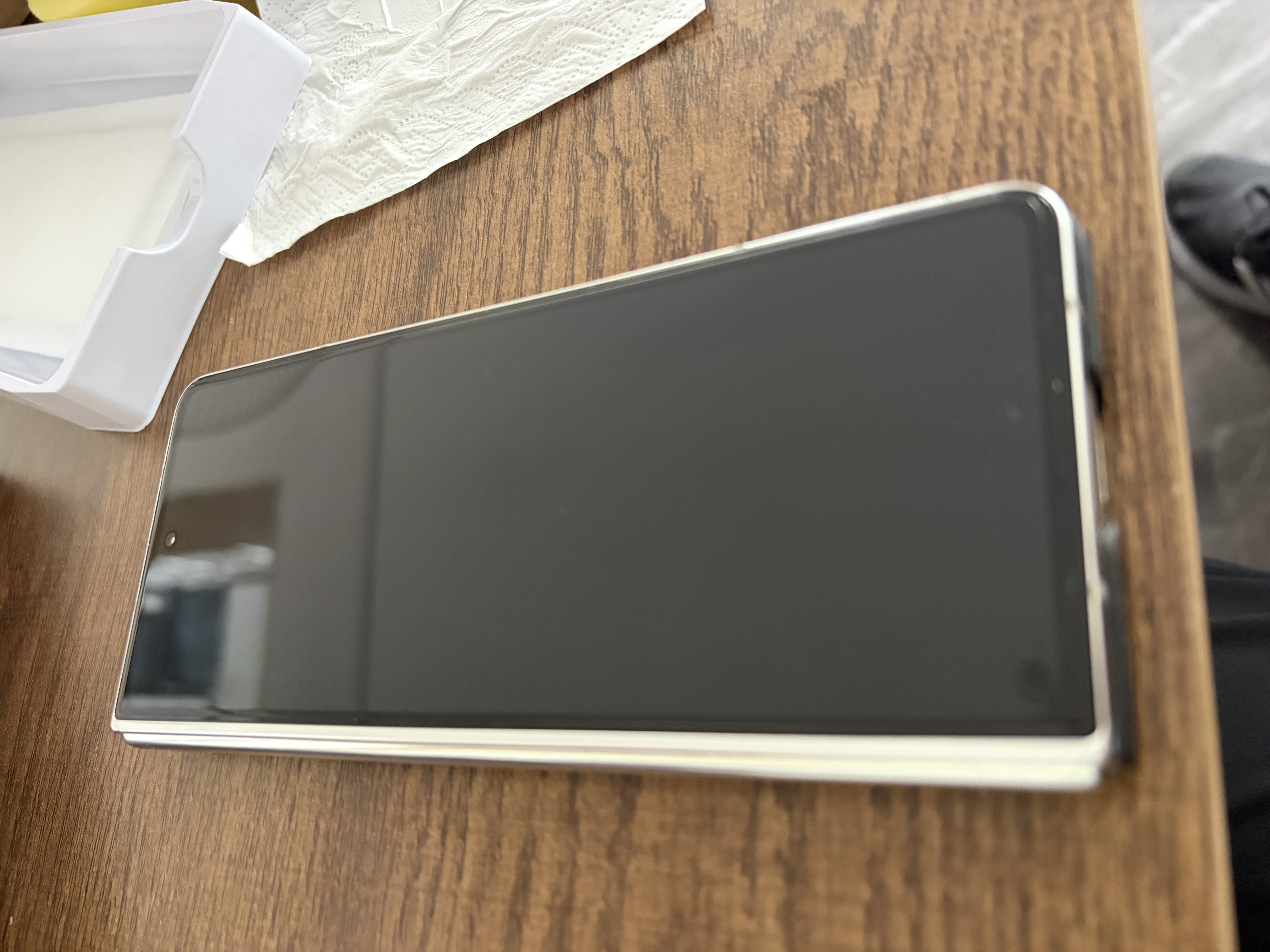 Smorss【2片】适用三星fold5/W24钢化膜折叠屏GalaxyZFold5手机膜高清全屏覆盖防摔指纹保护前膜-外屏膜 实拍图