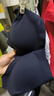 ubras【2件装】无尺码免拆美背内衣女背心无钢圈文胸罩无痕舒适包裹 燕麦奶色+黑色 均码 （A-C杯） 实拍图