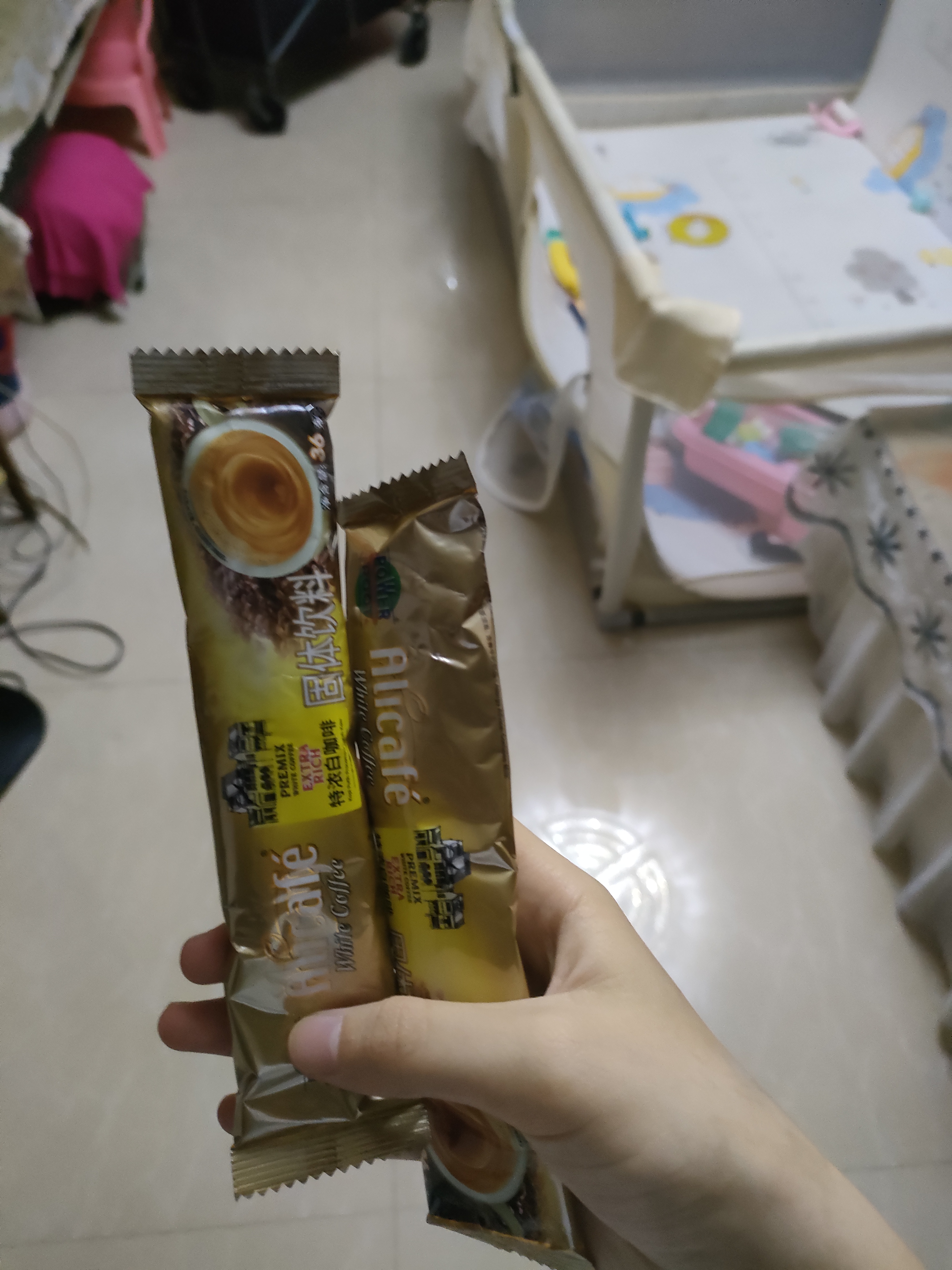 啡特力（Alicafe）特浓三合一白咖啡进口热门速溶咖啡粉 36g*18条 实拍图
