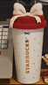 星巴克（Starbucks）蝴蝶结推盖不锈钢咖啡杯430ml保温保冷车载水杯子男女神礼物 实拍图