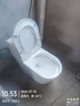 JMOWO马桶家用坐便器座虹吸式卫浴小户型抽水十大品牌上门安装 高端十七代[5孔虹吸-10.0大管径] 送货上门 305/300mm 实拍图