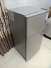 志高（CHIGO）小冰箱迷你小型家用冷藏冷冻两用宿舍出租房用双门办公室电冰箱节能省电 【一级能效】76L银色【全国联保丨节能省电】 实拍图