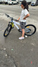 喜德盛（xds）儿童自行车小王子变速车7速青少年学生通勤运动骑行车浅灰蓝/深灰 实拍图