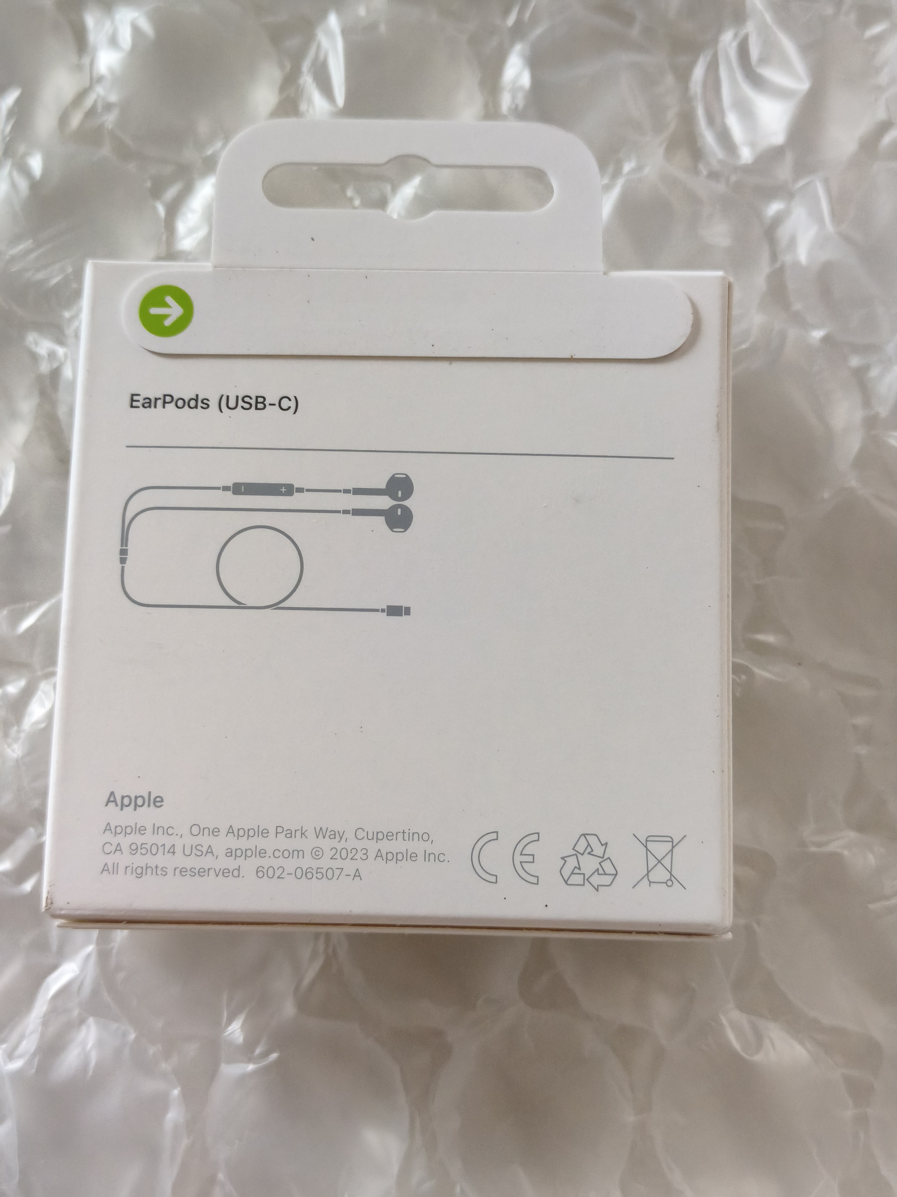 Apple/苹果 EarPods USB-C有线耳机 type-c有线耳机  iPhone 17有线耳机笔记本耳机游戏音乐 实拍图